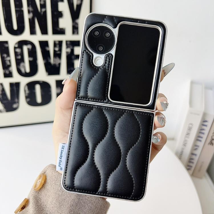For OPPO Find N3 Flip Puffer Jacket Texture Phone Case