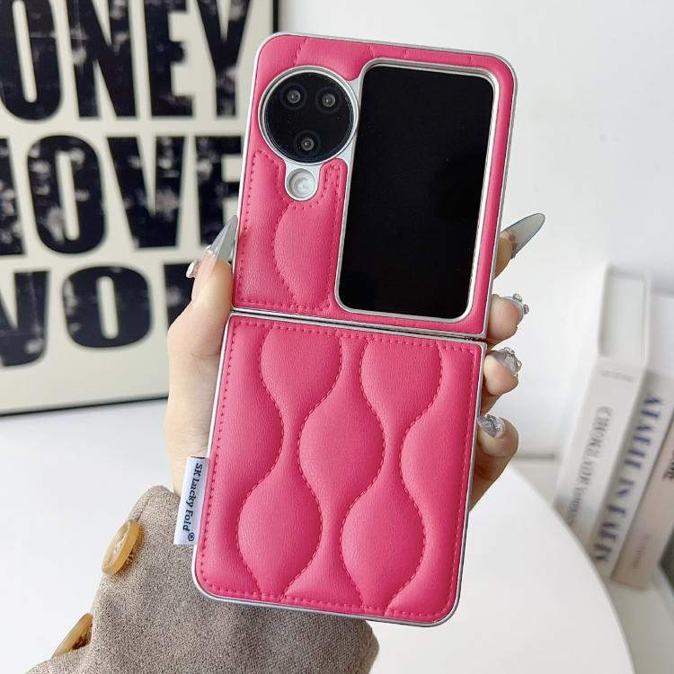 For OPPO Find N3 Flip Puffer Jacket Texture Phone Case