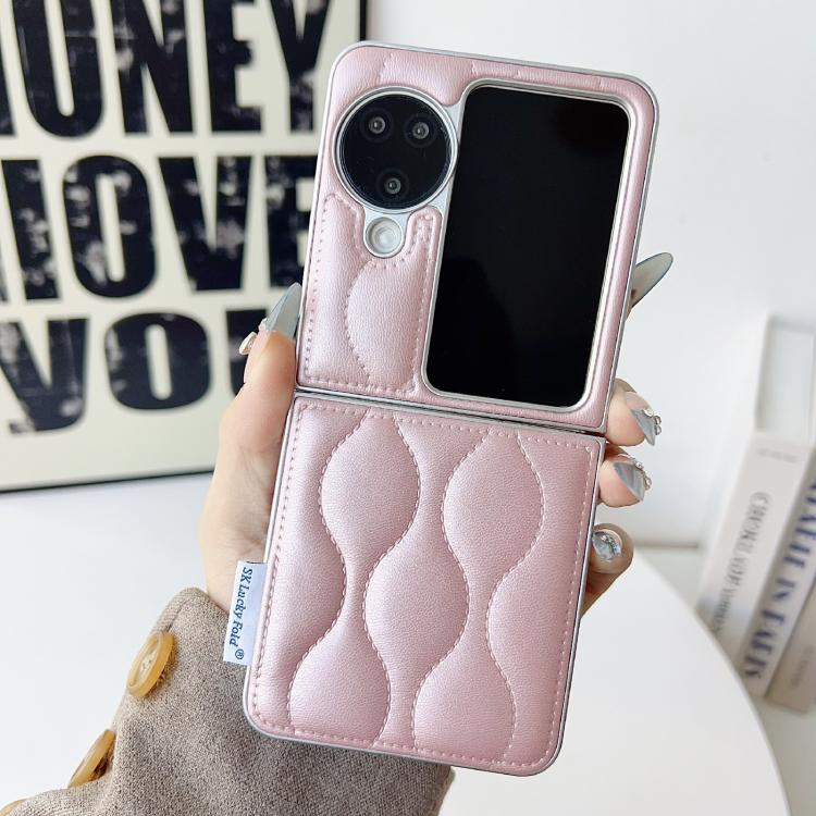 For OPPO Find N3 Flip Puffer Jacket Texture Phone Case