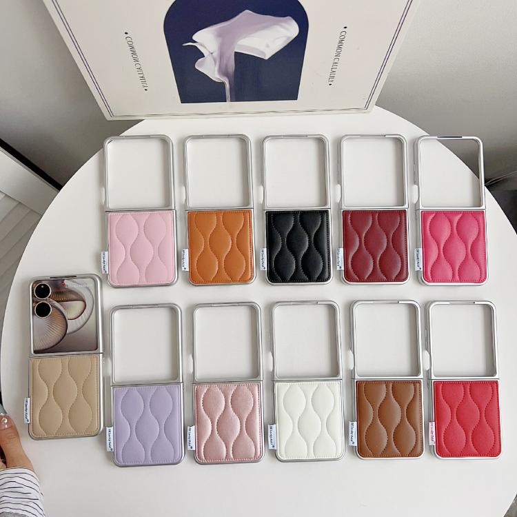 For Xiaomi Mix Flip 2 Puffer Jacket Texture Phone Case