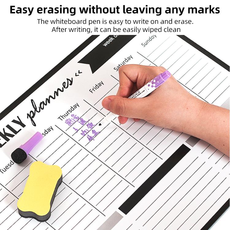 HK054 42x29.7cm Erasable Magnetic Refrigerator Message Board