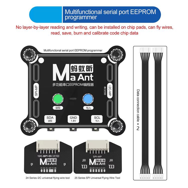 MaAnt E1 Multifunctional Serial Port EEPROM Programmer, Model:Only Programmer