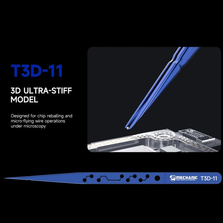 Mechanic Motherboard Flying Wire Titanium Alloy Tweezers, Model:Tia-16