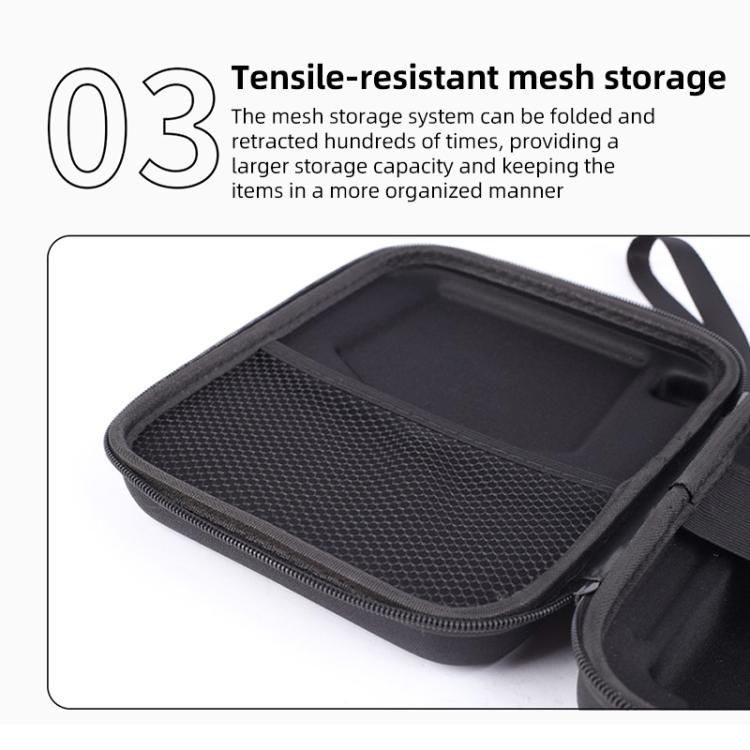 17 Keys Portable Kalimba Thumb Piano Bag - Black