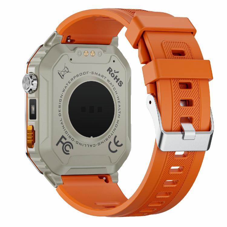 QS39 2.01 inch BT5.3 Sports Smart Watch, Support Voice Call / Sleep / Heart Rate / Blood Oxygen / Blood Pressure Health Monitor