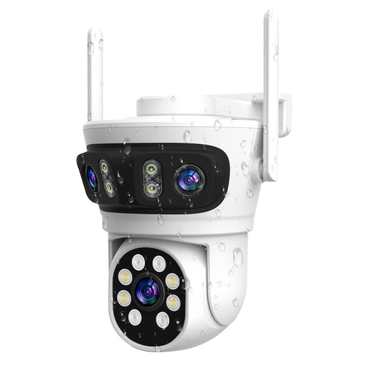 RH-TC3L 3MP Triple Lens HD Outdoor PTZ Security Dome Camera