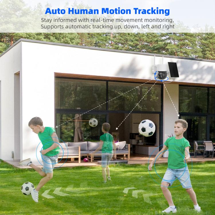 RH-BC10T 4G 3MP Solar-Powered Low-Power Outdoor PTZ Security Camera