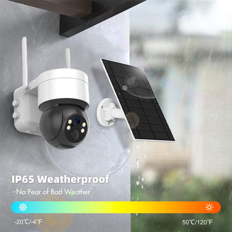 RH-BC10T 4G 3MP Solar-Powered Low-Power Outdoor PTZ Security Camera