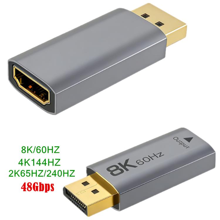 8K Active DP 1.4 to HDMI 2.1 Converter
