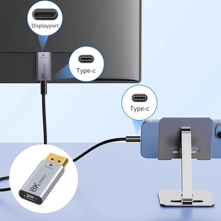 8K Active DP 1.4 to HDMI 2.1 Converter