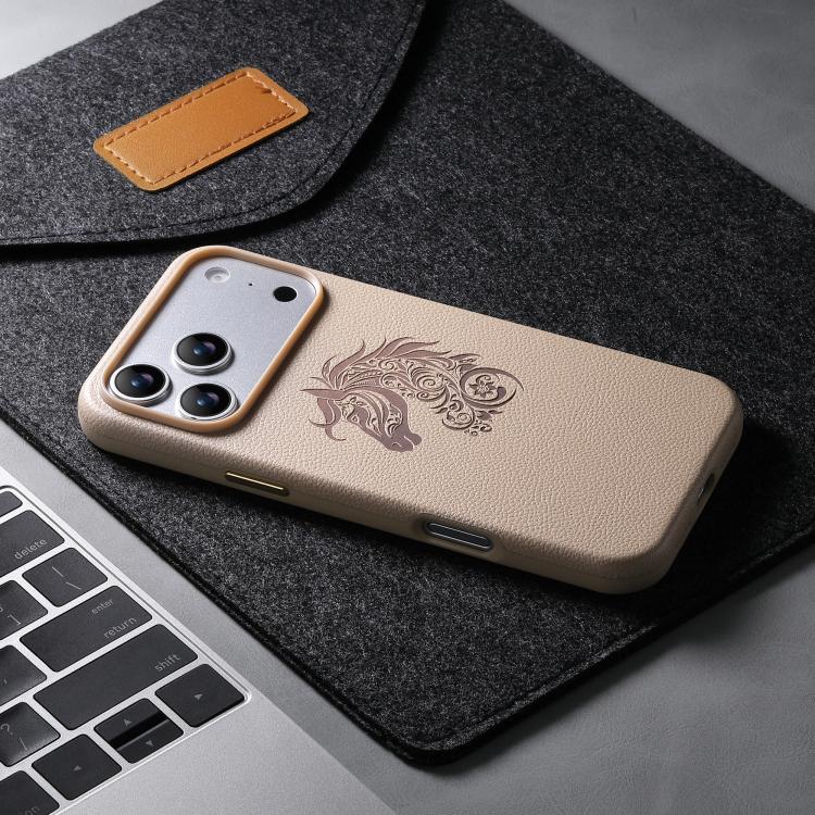 For iPhone 16 Pro ESEBLE B1 Five Flowered Horse Phone Case