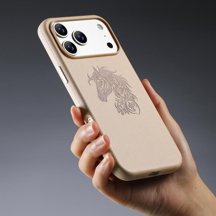 For iPhone 16 Pro ESEBLE B1 Five Flowered Horse Phone Case