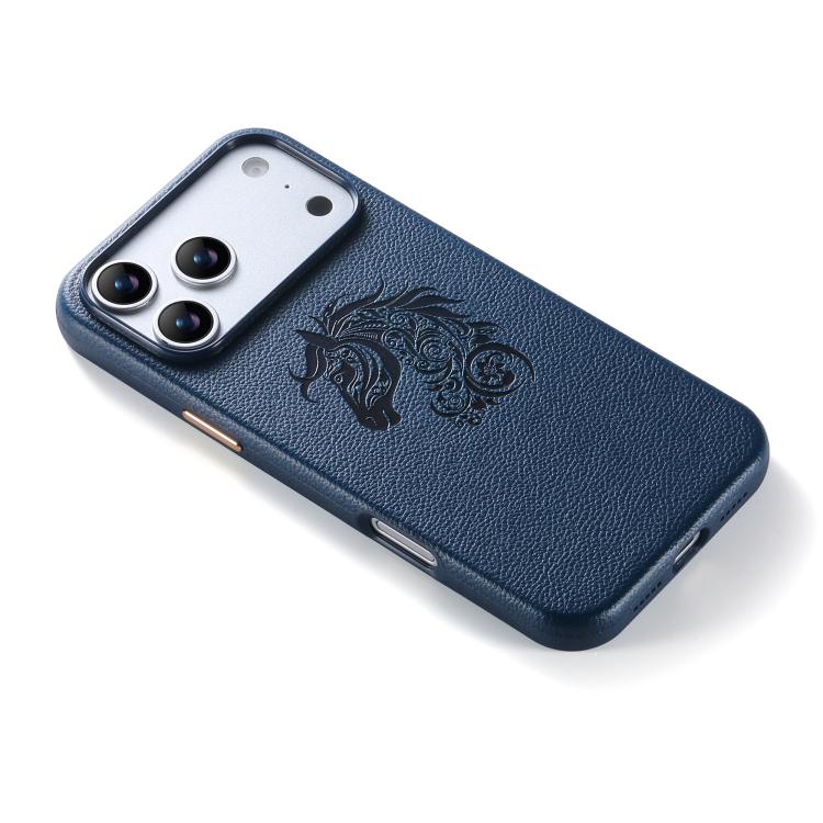 For iPhone 16 Pro ESEBLE B1 Five Flowered Horse Phone Case