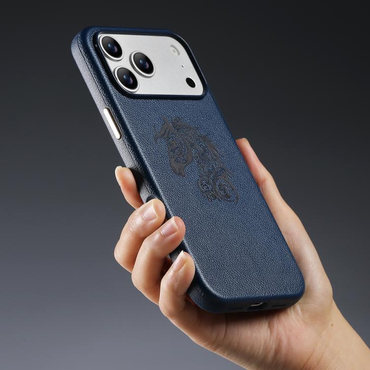 For iPhone 16 Pro ESEBLE B1 Five Flowered Horse Phone Case