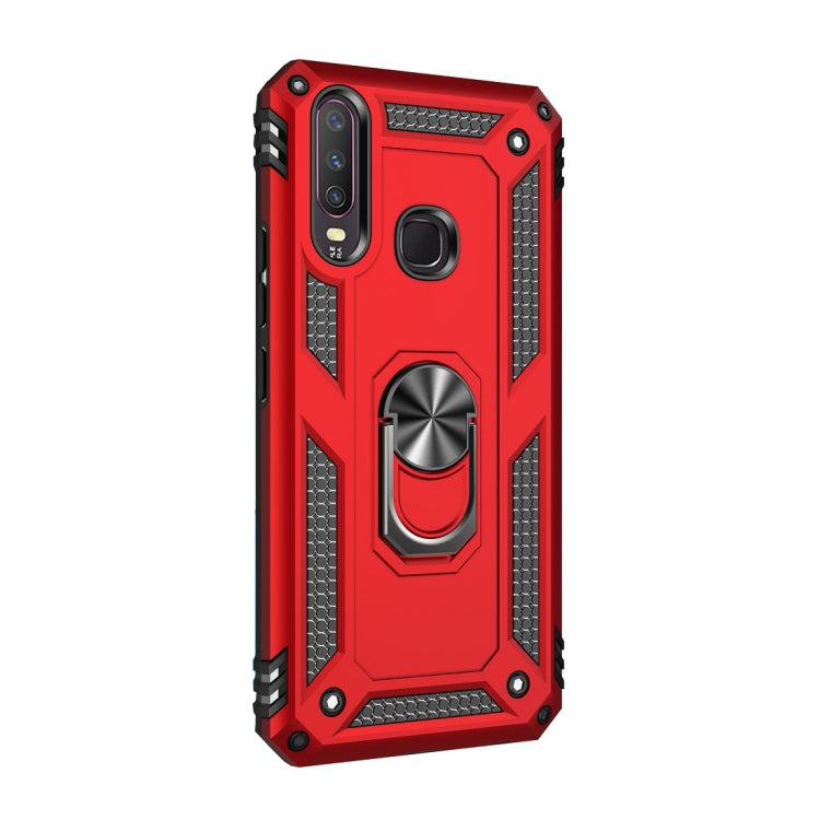 For Vivo Y3 / Y17 Shockproof TPU + PC Protective Case with 360 Degree Rotating Holder