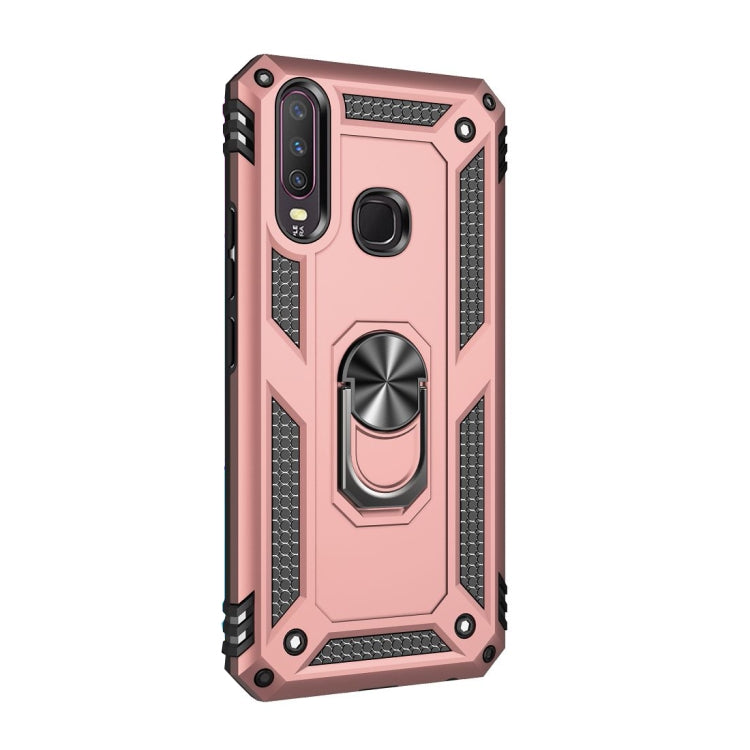For Vivo Y3 / Y17 Shockproof TPU + PC Protective Case with 360 Degree Rotating Holder