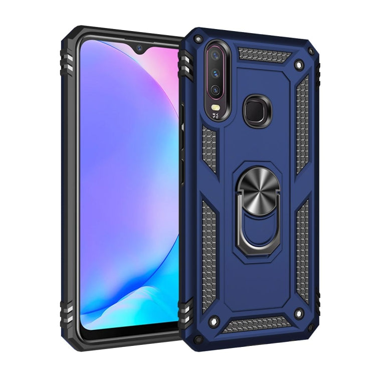 For Vivo Y3 / Y17 Shockproof TPU + PC Protective Case with 360 Degree Rotating Holder