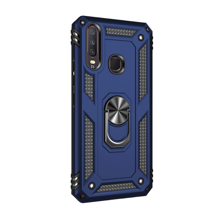 For Vivo Y3 / Y17 Shockproof TPU + PC Protective Case with 360 Degree Rotating Holder