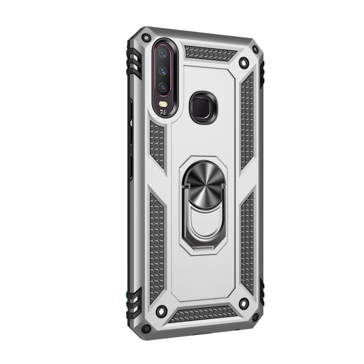 For Vivo Y3 / Y17 Shockproof TPU + PC Protective Case with 360 Degree Rotating Holder