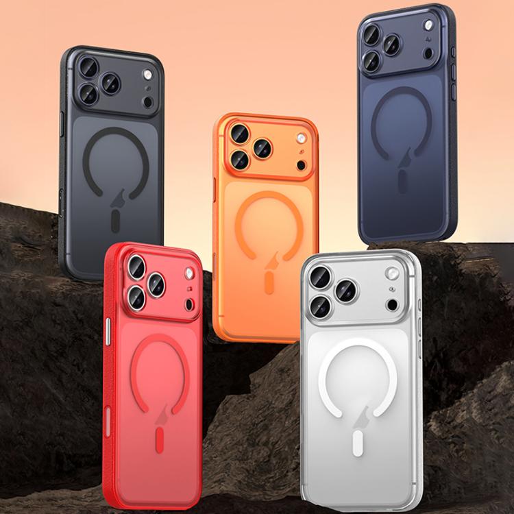 For iPhone 17 Vegan Leather Magnetic Phone Case