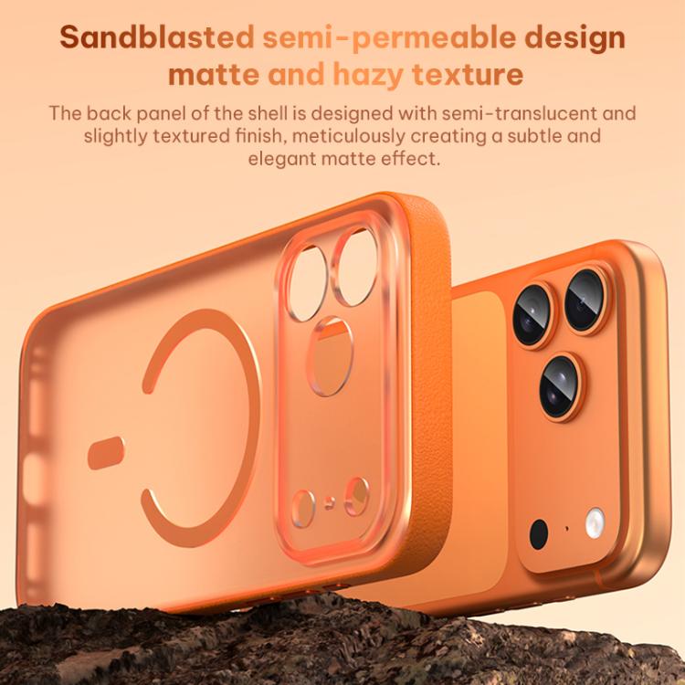 For iPhone 17 Vegan Leather Magnetic Phone Case