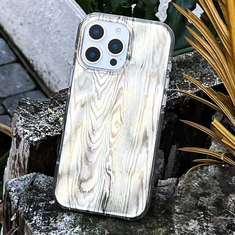 For iPhone 15 Pro Max Rounded Edge IMD Pattern TPU Phone Case