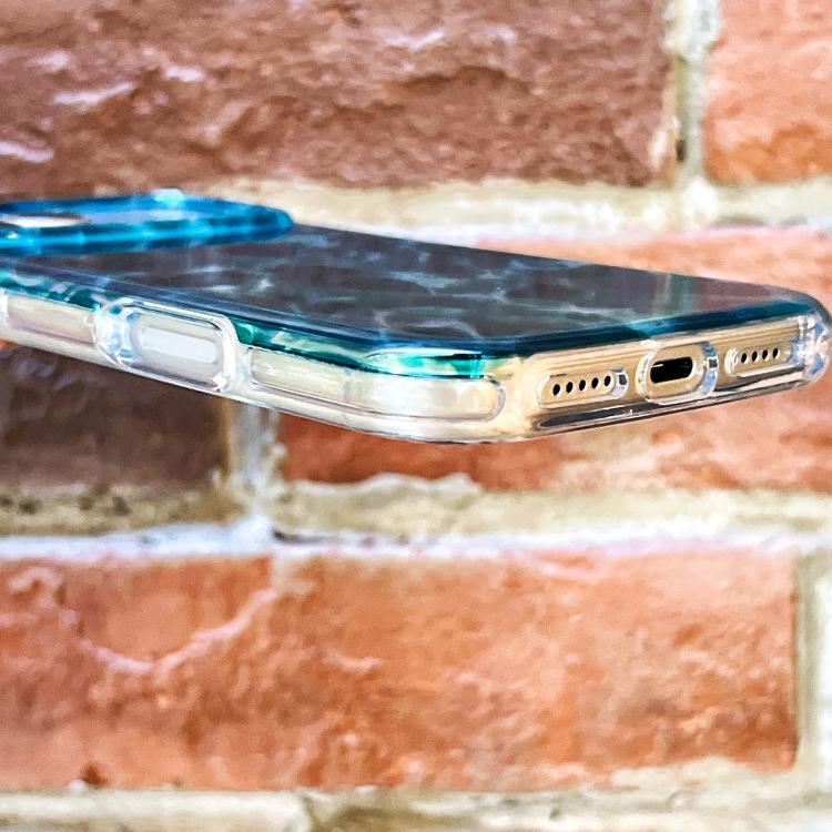 For iPhone 15 Pro Rounded Edge IMD Pattern TPU Phone Case