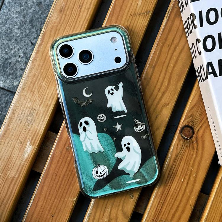 For iPhone 14 Rounded Edge IMD Pattern TPU Phone Case