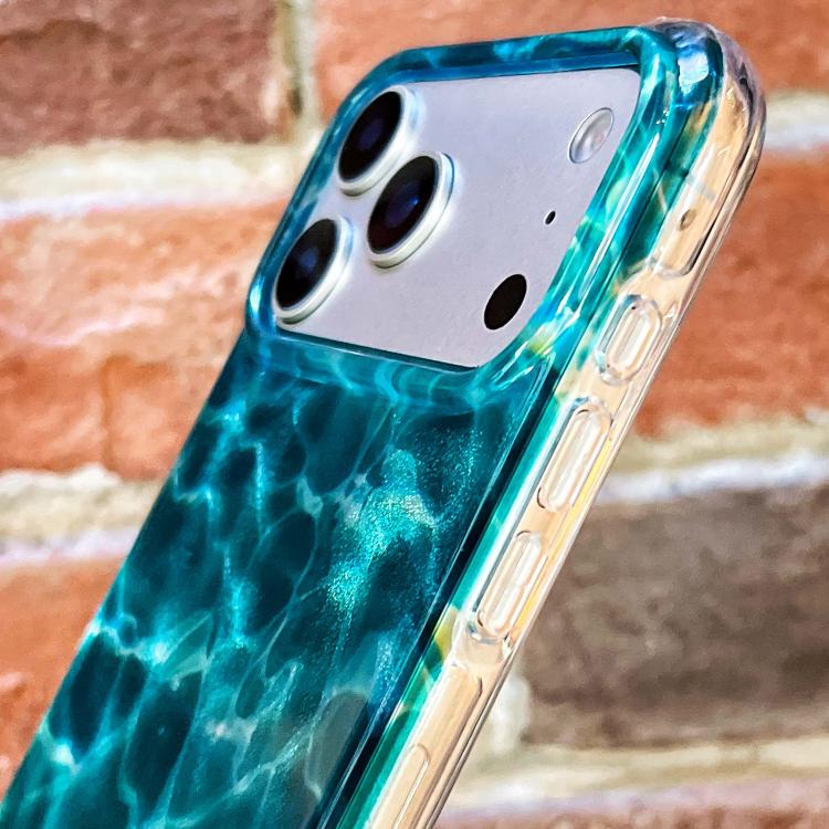 For iPhone 14 Pro Rounded Edge IMD Pattern TPU Phone Case