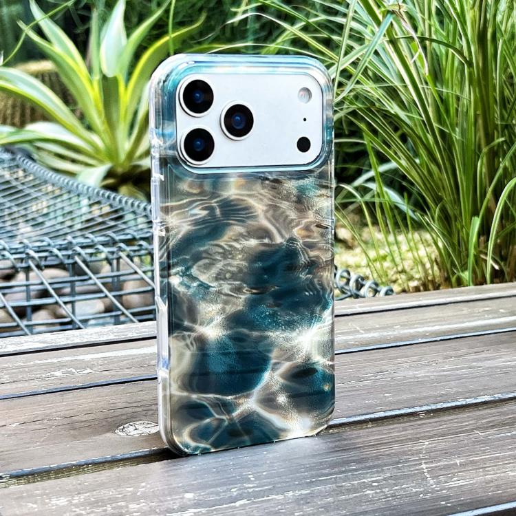 For iPhone 13 Rounded Edge IMD Pattern TPU Phone Case