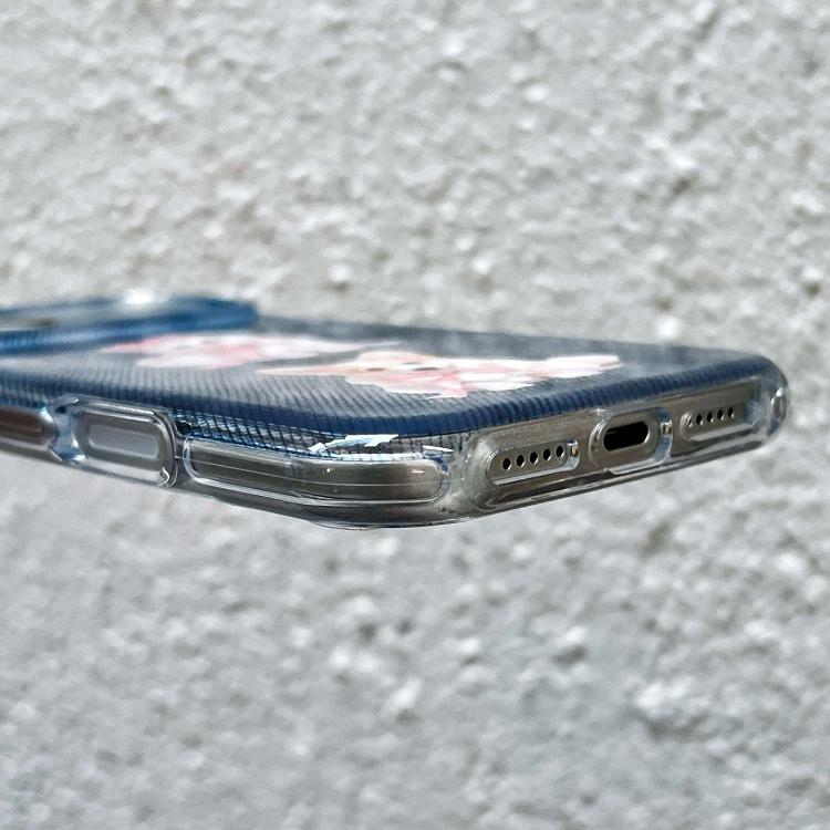 For iPhone 13 Pro Rounded Edge IMD Pattern TPU Phone Case