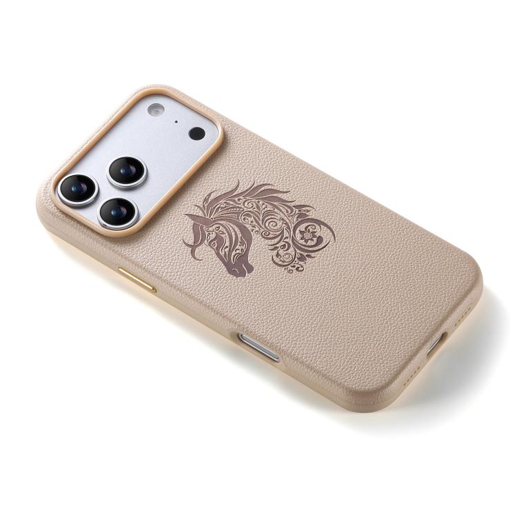 For iPhone 17 Pro ESEBLE B1 Five Flowered Horse Phone Case