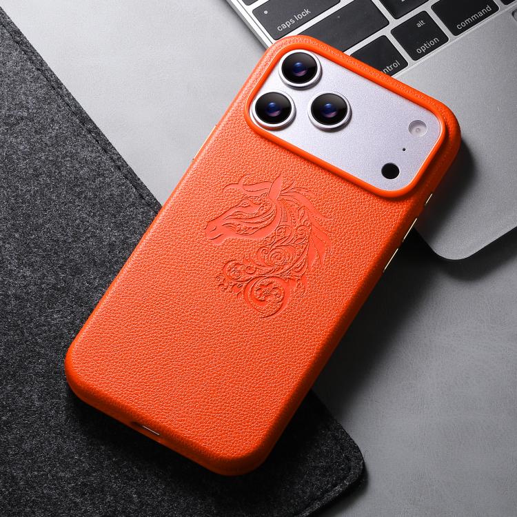 For iPhone 17 Pro ESEBLE B1 Five Flowered Horse Phone Case