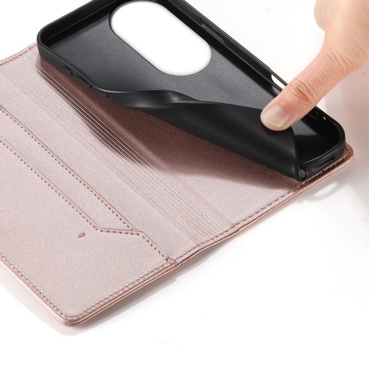 For vivo V50 5G Global Stitched Line Magnetic RFID Vegan Leather Phone Case