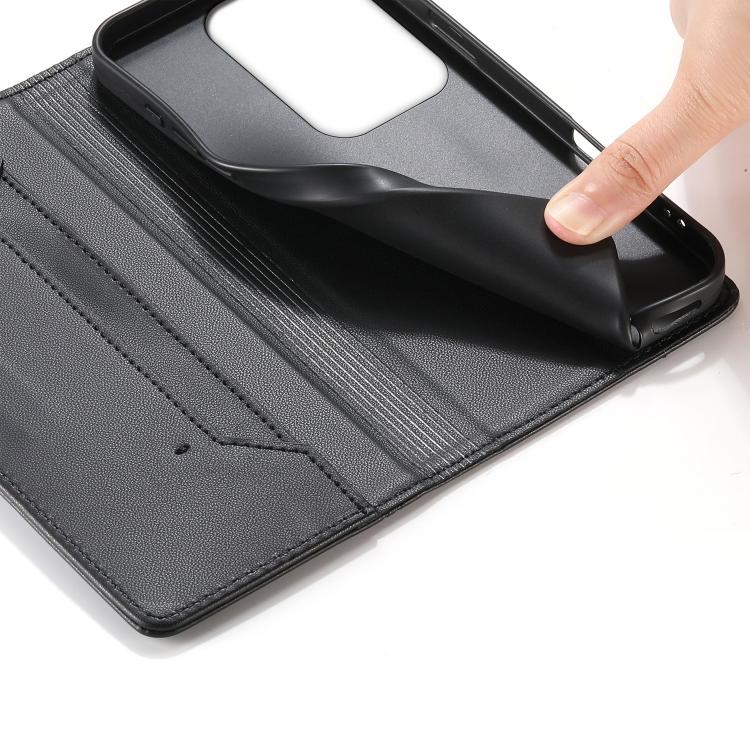 For vivo Y29 4G Global Stitched Line Magnetic RFID Vegan Leather Phone Case