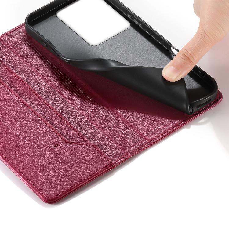 For vivo Y36 5G / Y78 5G Stitched Line Magnetic RFID Vegan Leather Phone Case