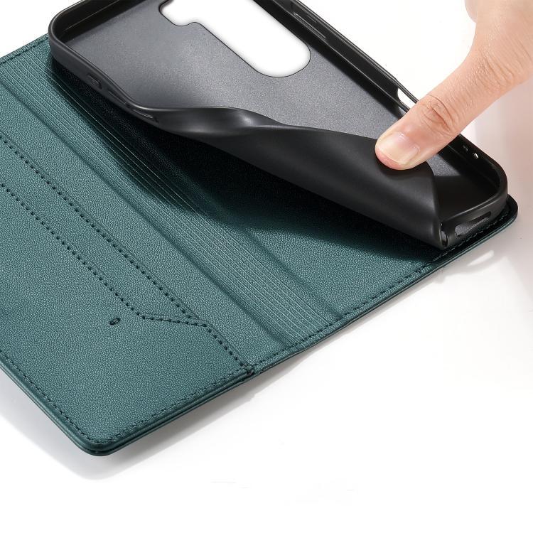 For vivo Y400 4G / 5G Stitched Line Magnetic RFID Vegan Leather Phone Case
