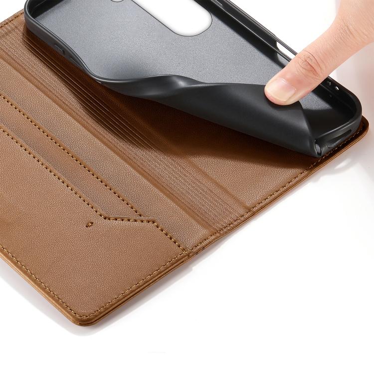 For vivo Y400 4G / 5G Stitched Line Magnetic RFID Vegan Leather Phone Case