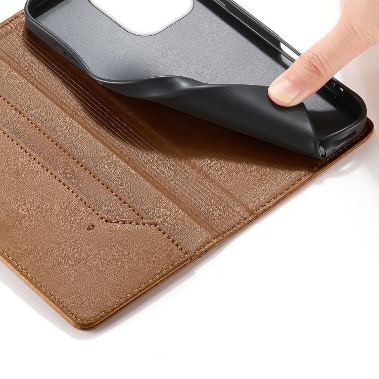 For OPPO Reno15 Pro Max 5G Global Stitched Line Magnetic RFID Vegan Leather Phone Case