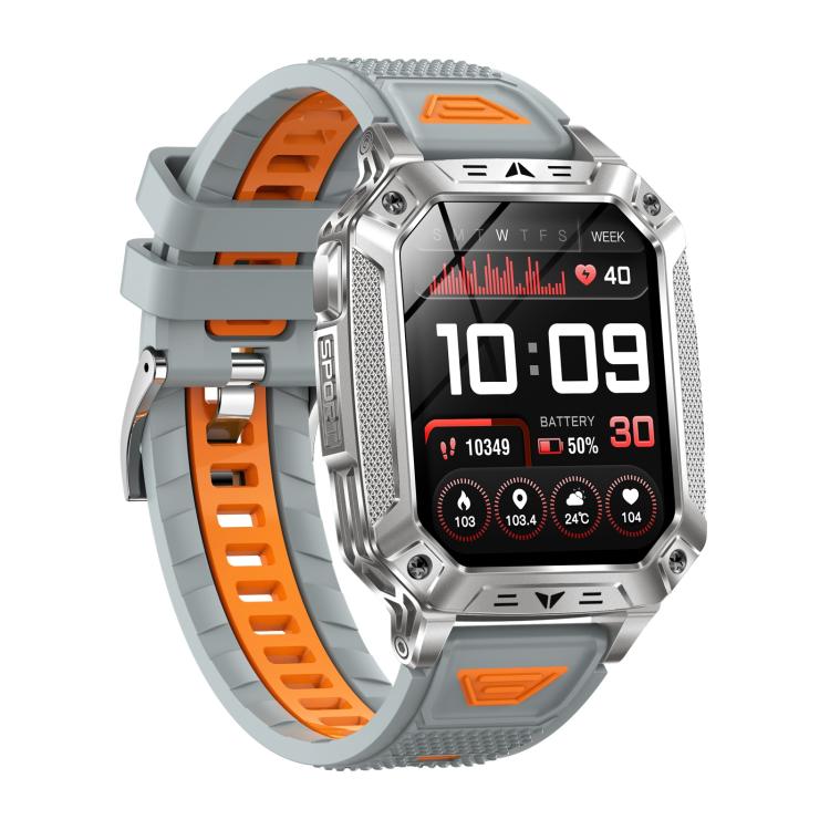 QS86 2.01-inch Smart Watch, Support BT Call, Heart Rate, Blood Oxygen