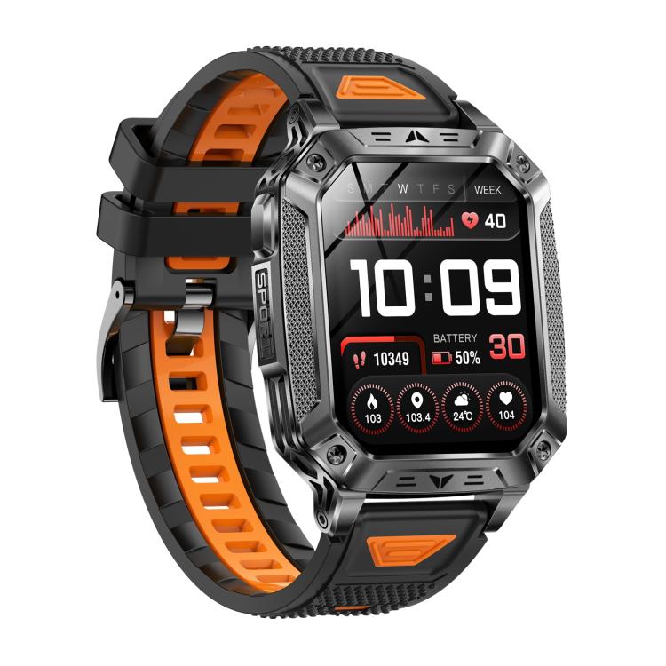 QS86 2.01-inch Smart Watch, Support BT Call, Heart Rate, Blood Oxygen