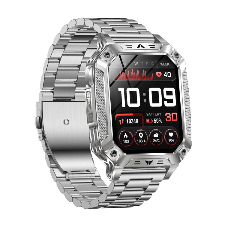 QS86 2.01-inch Smart Watch, Support BT Call, Heart Rate, Blood Oxygen