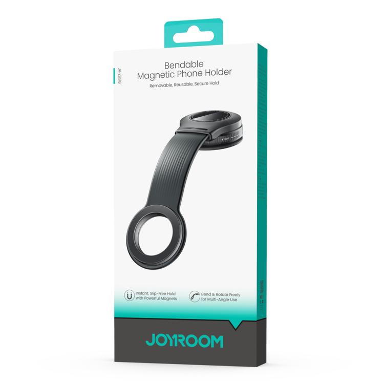 JOYROOM JR-ZS518 Vacuum Suction Cup Bendable Magnetic Phone Holder - Black