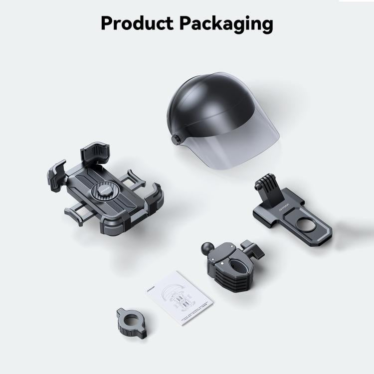 JOYROOM JR-ZS526 Sunshade Cycling Phone Holder - Black