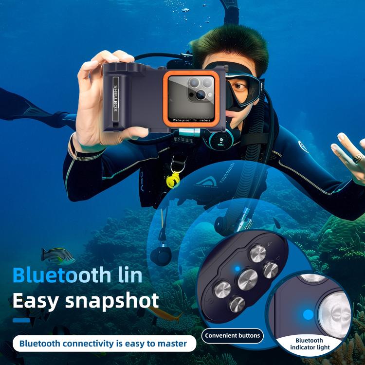 RedPepper 3rd Generation Pro Diving Waterproof Protective Cover, Waterproof Depth: 15m