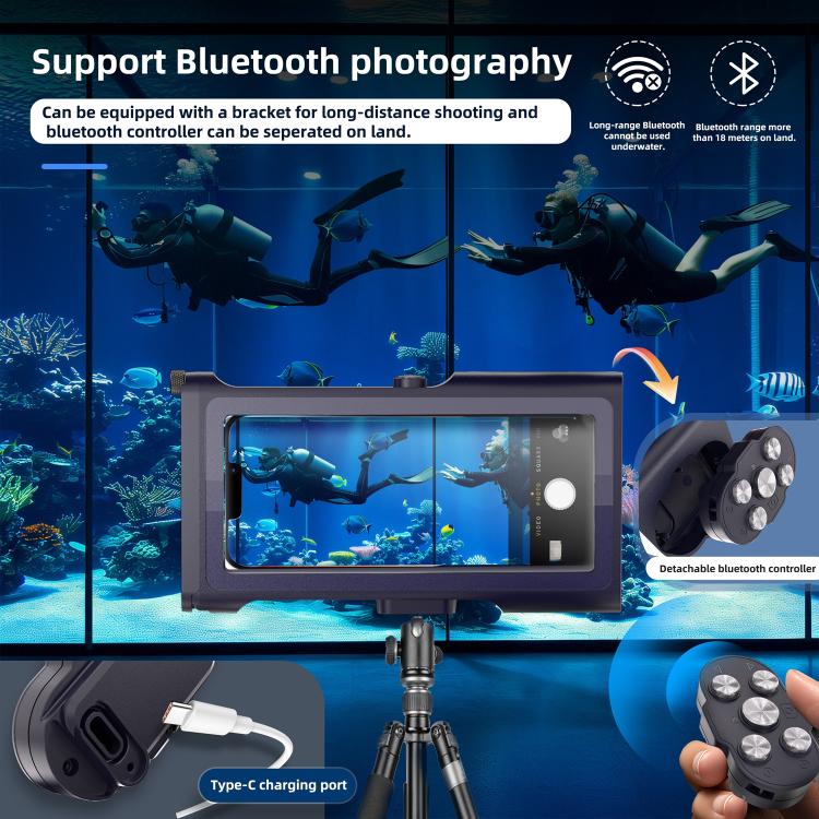 RedPepper 3rd Generation Pro Diving Waterproof Protective Cover, Waterproof Depth: 15m