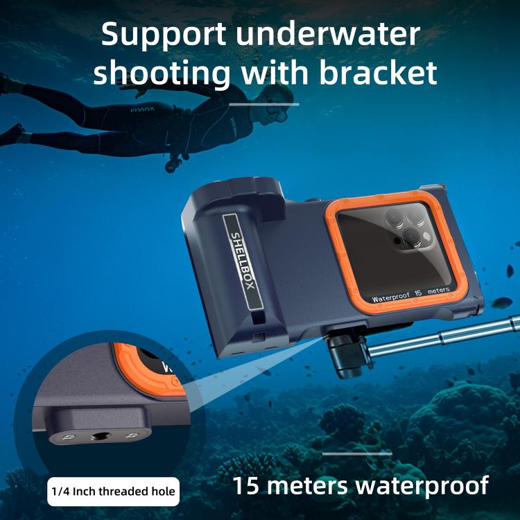 RedPepper 3rd Generation Pro Diving Waterproof Protective Cover, Waterproof Depth: 15m