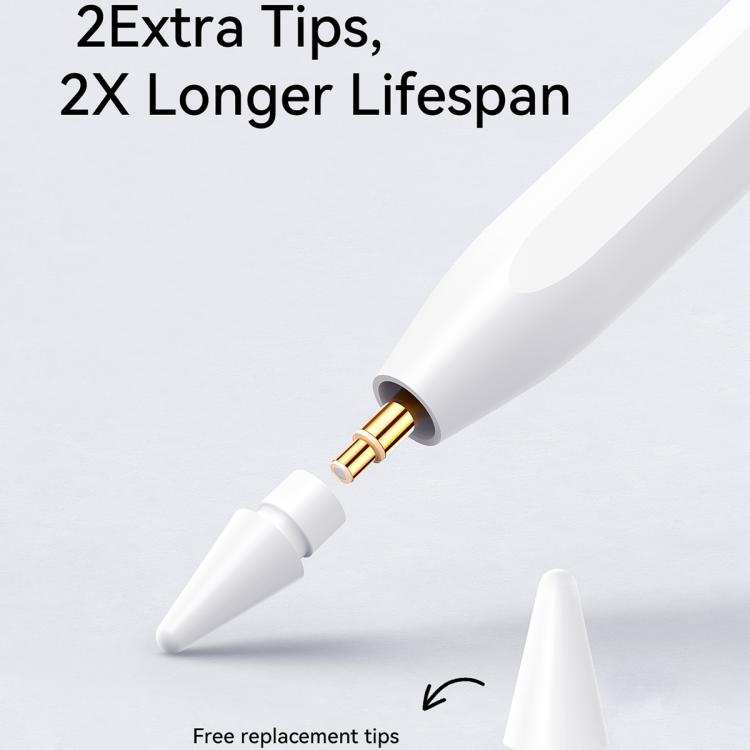 JOYROOM JR-X9S PRO Active Magnetic Capacitive Pen For iPad Series - White