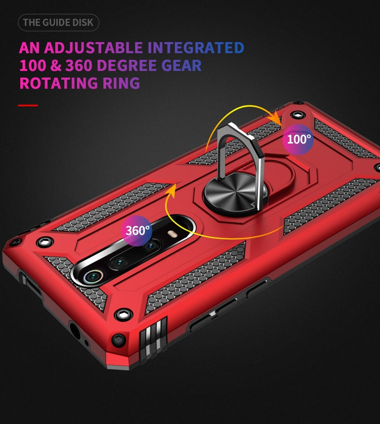 For Xiaomi Redmi K20 Shockproof TPU + PC Protective Case with 360 Degree Rotating Holder