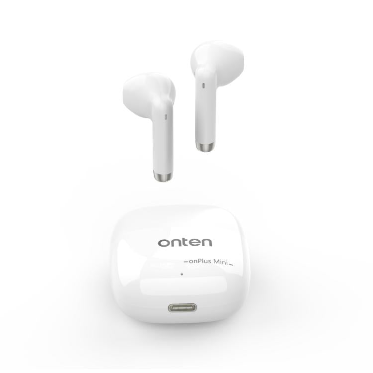 Onten BE301 ON-Plus Mini Wireless Bluetooth 5.4 Earphones - White